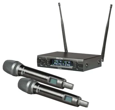Eikon WM900DM Doppio Radiomicrofono Palmare