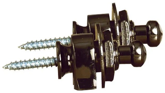 Fire&Stone Security-Lock (Paar), platinum Gitarrengurt-Wechsel- und Sicherungssystem