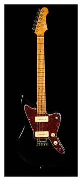 Jet JJ-300 P90 BK E-Gitarre, black