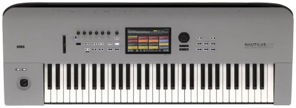 Korg NAUTILUS-61-AT-GR synthetiseur 61 notes aftertouch gris edition limitee