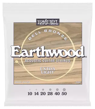 Ernie Ball EB2350 - Earthwood Bell Bronze Extra Light | 10-50
