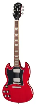 Epiphone SG Standard Lefty - Cherry com Bag