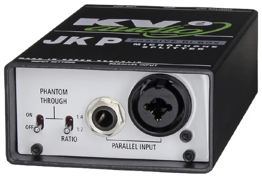 KV2 Audio JKP passive DI Box & Mic Splitter