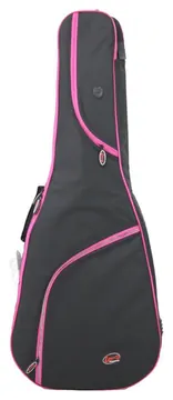 Lenz FMB Konzertgitarre Gigbag 1/8-1/2 L-001PK schwarz/pink