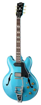 Gibson 61 ES 345 Sapphire Mist Bigsby Gloss NH