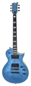 ESP Original Eclipse CTM Custom Blue Liquid Metal