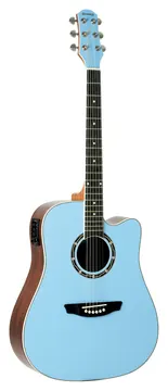 Strinberg CD40C Azul Folk BL Cromo