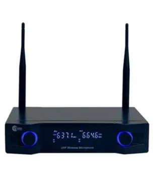 Microfone Sem Fio Duplo Custom Sound CW40