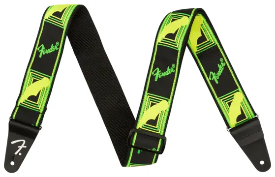 Fender Neon Monogrammed Strap – Model 0990681307