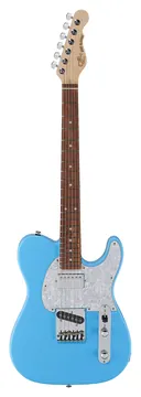G&L Fullerton Deluxe Asat Classic Bluesboy Himalayan Blue RW