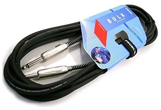 Proel BULK100LU3 Cavo Jack Mono 6.3 mm a jack Mono 6.3 mm 3mt.