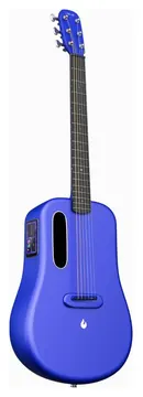 Lava ME 3 36" FREEBOOST BLU GUITARE FOLK ELECTRO BLEUE Space Bag