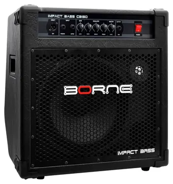Mostruario Amplificador para Baixo Borne Impact Bass CB150 1 Canal 150W Preto - Bivolt