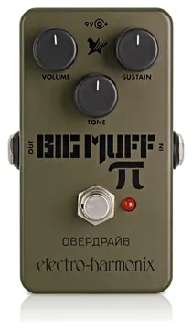 Electro Harmonix Green Russian Big Muff Distortion Pedaal