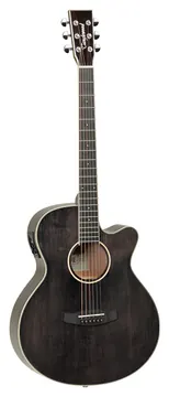 Tanglewood Winterleaf Tw4 E Blach Shadow Chitarra Acustica Elettrificata