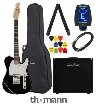 Harley Benton TE-20BK DNAFX AmP20 Set