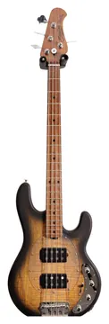 Sterling Ray34 HH Natural Burst Satin StingRay HH Maple Top Natural