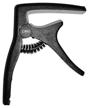 Strinberg Capotraste Strinberg CPS35 para Violao Aco e Nylon ABS Preto