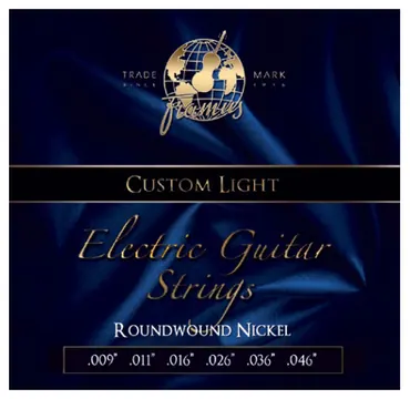 Framus 45210 CL Blue Label Custom Light 009/046 Nickelplated Steel Round Wound. Saiten E-Gitarre