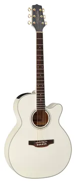 Takamine GN37CE PW Nex Cutaway Bianco perlato