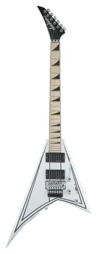 Jackson X Series Rhoads RRX24M, Maple Fingerboard, Snow White with Black Pinstripes