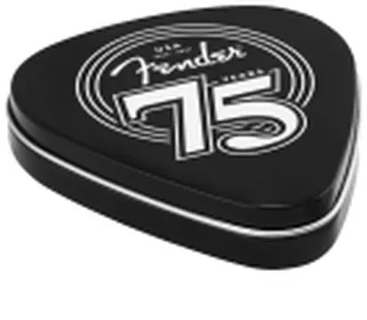 Fender Boite de médiators Fender 75th Anniversary Pick Tin (18)
