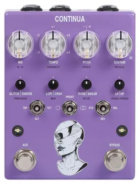 AC Noises Continua Stereo Dynamic Sampler and Multi-Effects Pedal