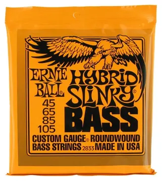 Encordoamento Ernie Ball Baixo Eletrico 45/105