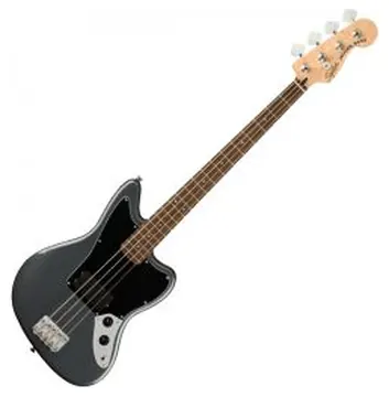 Squier Affinity Jaguar Bass Guitar H LRL, Charcoal Frost Metallic, 037-8501-569