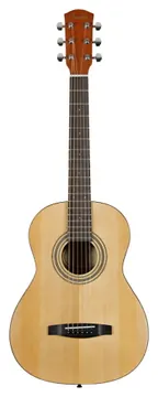 Fender driekwart steelstring reisgitaar - Naturel Aghatis