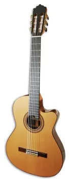 Guitarra Clássica Paco Castillo 235 TE Equalizador Estreita