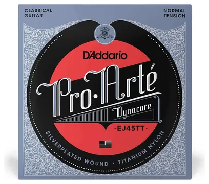 D'Addario EJ45TT - ProArté Classical Titanium - Normal Tension | 028-044