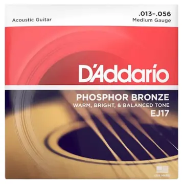 D'Addario Daddario EJ17 Phosphor Bronze Medium 013-056