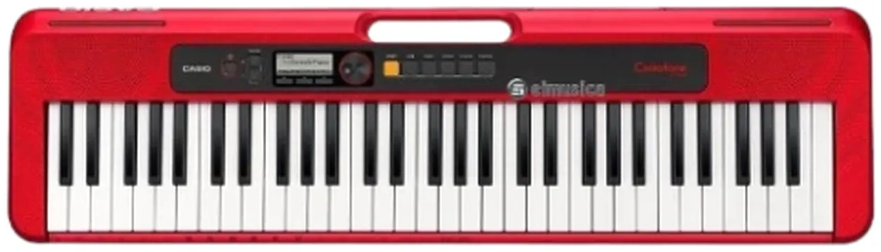 Casio Teclado Casiotone CTS200 5/8 61 teclas Vermelho