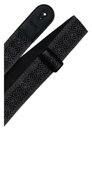 Richter Retro Guitar Strap Black / Anthracite - 1955