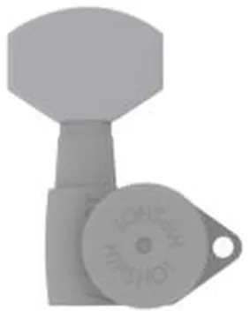 Hipshot Hex Guitar Tuner Button, HS6B1HEXS