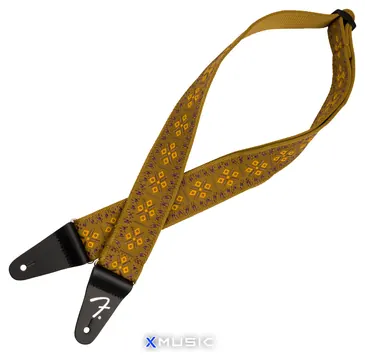 Fender Pasadena Woven Strap, Lattice Tan