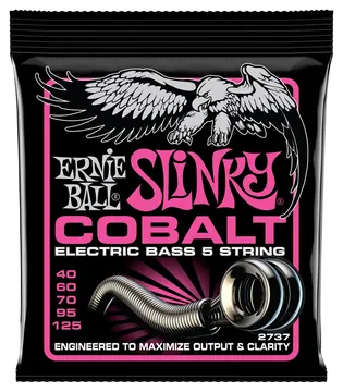 Ernie Ball 2737 Super Slinky Cobalt 5 Bass 40-125