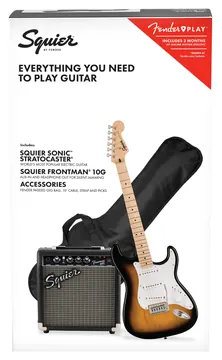 Squier Sonic Stratocaster Pack 2 Tone Sunburst