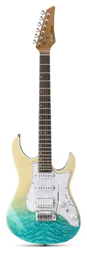 Donner DST-550 Electric Guitar - Caribbean Shoreline Gradation