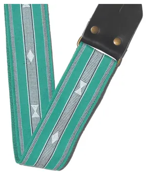 Panlipi SAG13 Sagada 5x140cm Guitar Strap Green