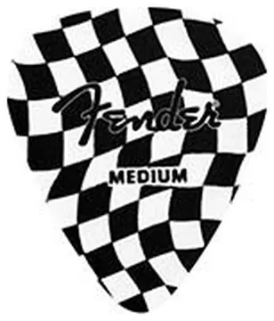 Fender 1980351088 checkerboard picks
