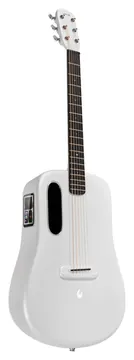Lava ME 3 38" FREEBOOST WHT GUITARE FOLK ELECTRO BLANCHE Space Bag