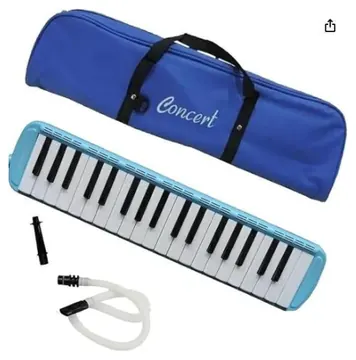 Concert Escaleta 37 teclas Concert M37 Cor azul com Capa
