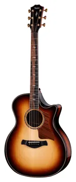 Taylor Builder's Edition 814ce Next Generation Adirondack Shaded Edgeburst Grand Auditorium