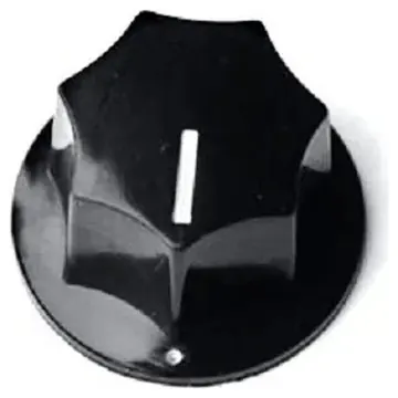 Prince Knob Baixo PRINCE NKP-08 Plástico Preto Grande