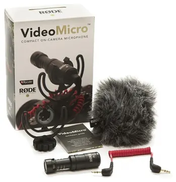 Rode VideoMicro Microfone para Câmara