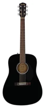 Fender CD 60S 2019 Dreadnought Solid Top | Black