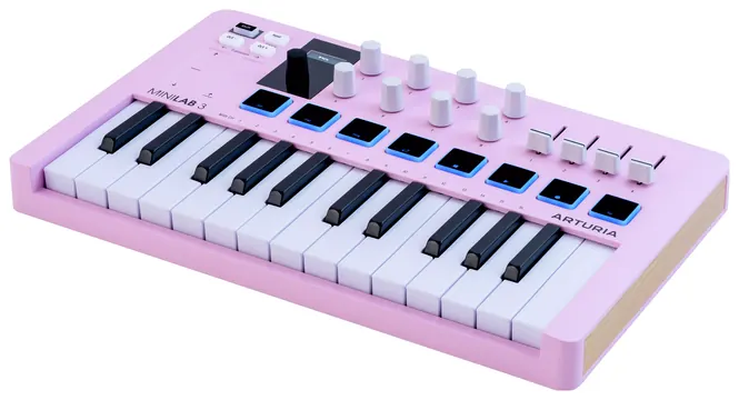 Arturia MiniLab 3 Rose Quartz