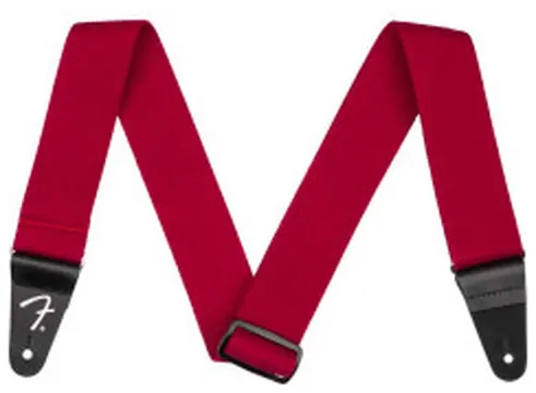 Fender Tracolle Supersoft Strap, Maroon, 2"